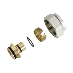 Danfoss raccord bico aluminium 3/4-16x2 013G4186