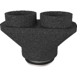 Duco Culotte 2 x 125 en 1 x 160 00004334