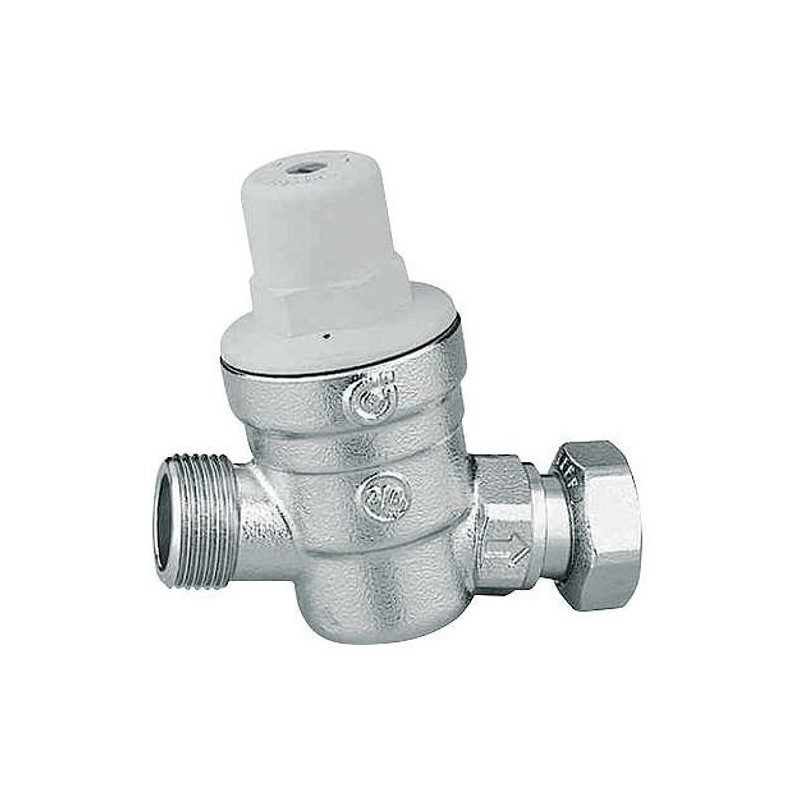 Caleffi régulateur pression eau 3/4' chrome 1-6 bar + écrou libre 3/4'f 533151