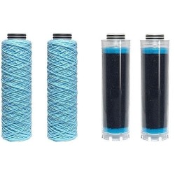 BWT kit cartouches avec 2x fin et 2x charbon actif + joints pour pluvio FCFPPD0081