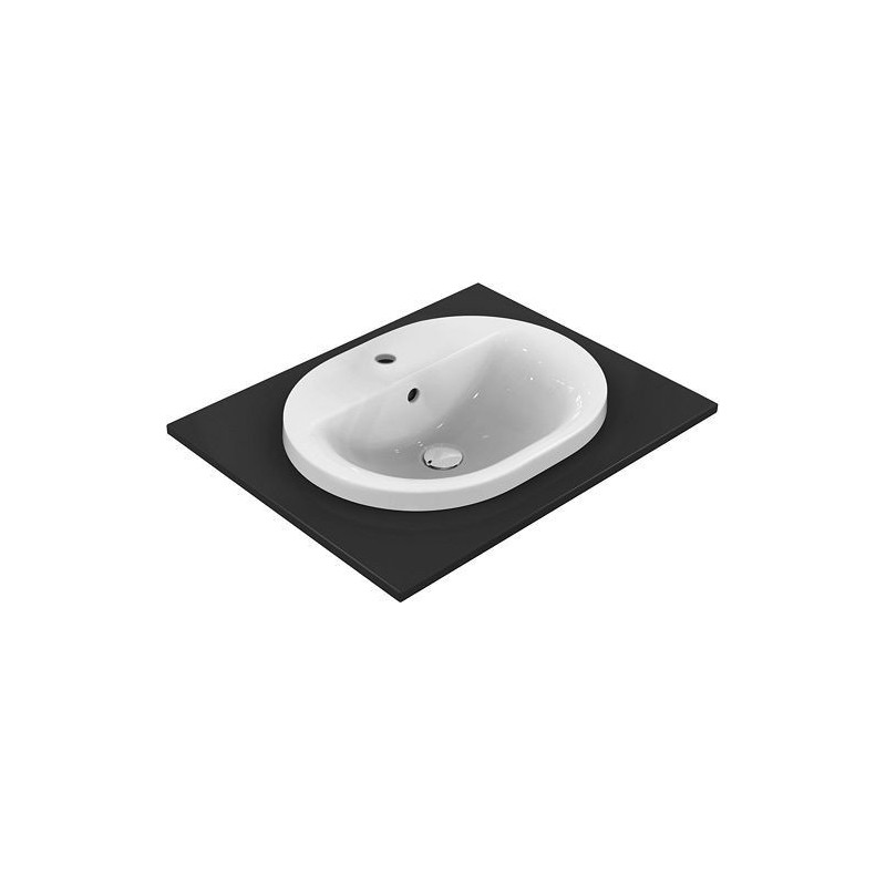 Idéal standard, lavabo à encastrer Connect 550x430 blanc. E503901