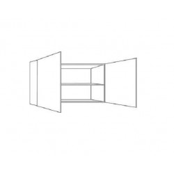 Armoire suspendu dedecker Studio de hauteur 56,5 cm et longueur 100 cm blanc G100