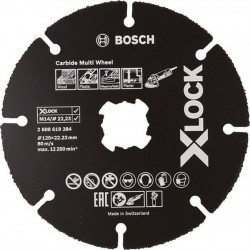 Bosch disque multi surface Ø 125 2608619284
