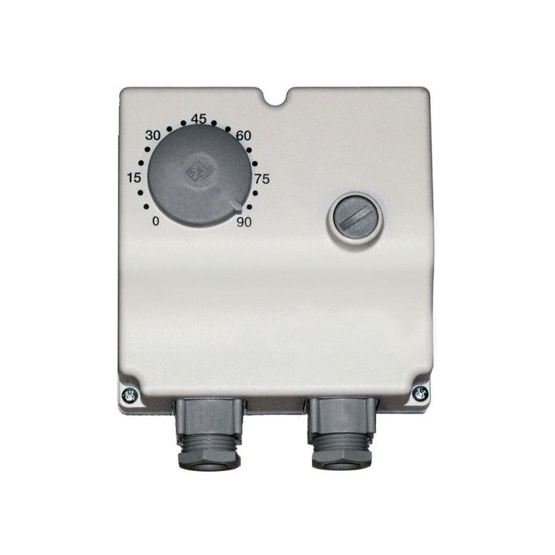 Euro Index  thermostat a plongeur 8g5 double 100mm 0-90° 14061