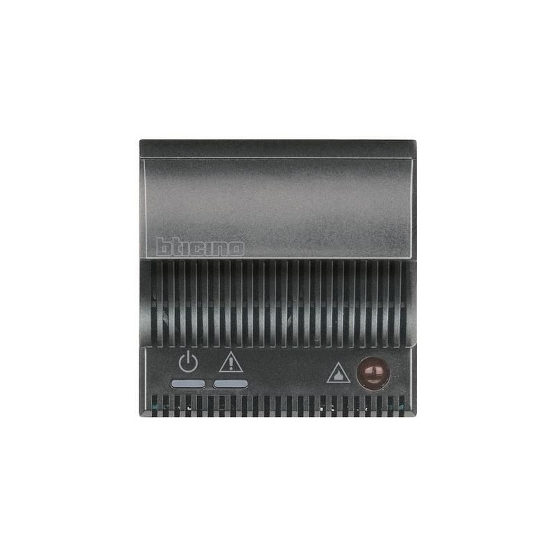 Bticino détecteur de gaz axolute - lpg - 12 v - alarme optique+acoustique 85db - gris HS4512/12