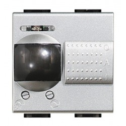 Bticino interrupteur ir passif light tech - 230v - relais 6a + detecteur de mouvement NT4432