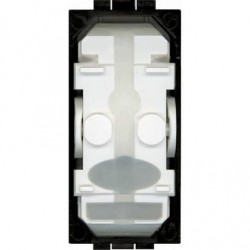 Bticino livinglight - poussoir 1p no 10a 250v 1 module bornes automatiques sans touche LN4005A