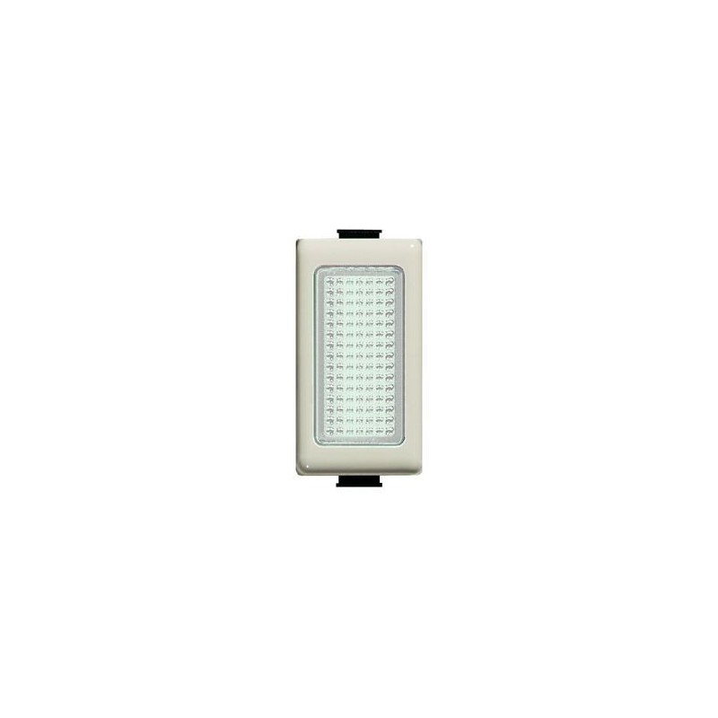 Bticino Voyant Magic - éclairable - 24 V - 3 W - transparent - diffuseur plat - 1 module 5060B