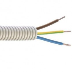Câble flexible 3G1.5 rouleau de 100 m DF3G15