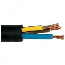 Câble vtmb noir 3g2.5 souple par mètre VTMB3G2.5ZW