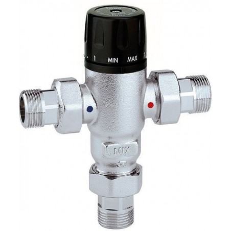 Vanne Thermostatique Avec Raccords Droits Caleffi 339 - 3/8" | Leroy Merlin