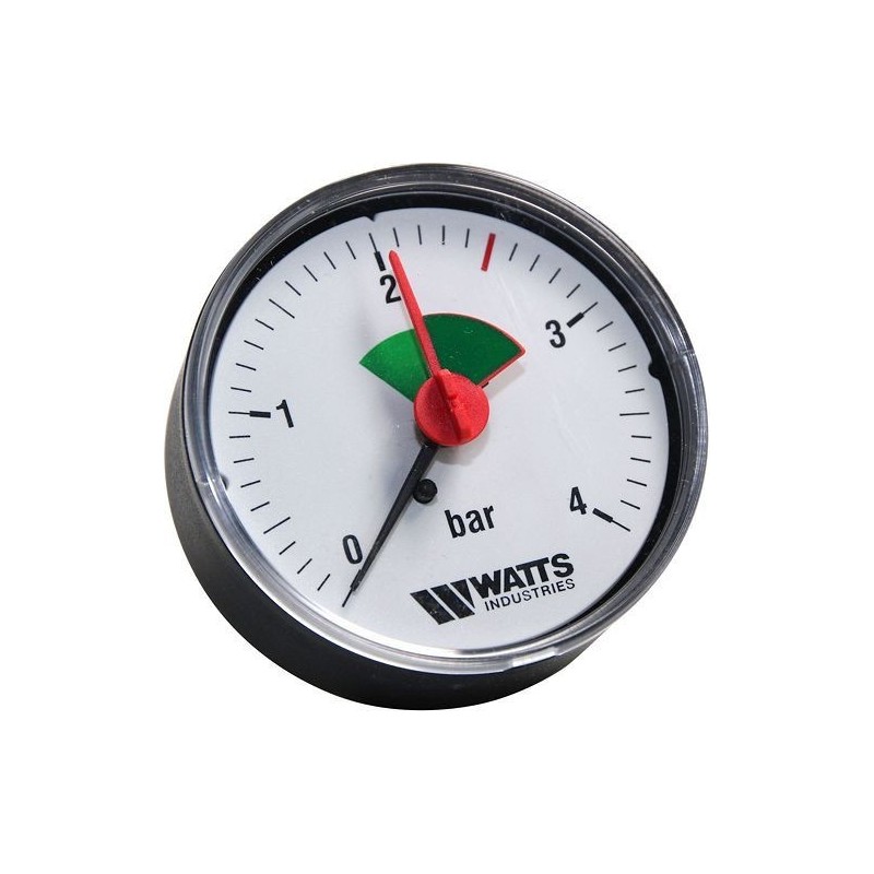 Watts manometre zone verte mhr 63/4 1/4 radial 3304104