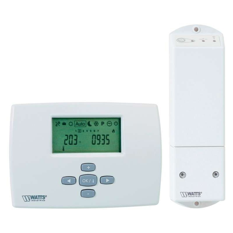 Watts thermostat d'ambiance programmable Milux RF  0403802