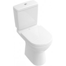 Villeroy & Boch, WC sur pied, WC complet  Combipack, Sortie verticale, Blanc. 5661V301