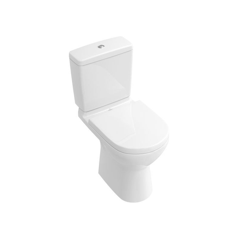Villeroy & Boch, WC sur pied, WC complet  Combipack, Sortie verticale, Blanc. 5661V301