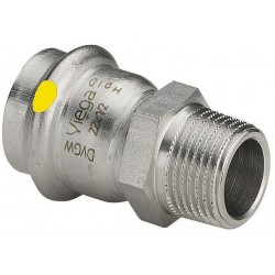 Viega raccord   3/4male-22mm Sanpress  inox gaz   486754