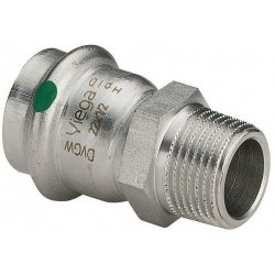 Viega raccord 1/2  male-15mm Sanpress inox   436445