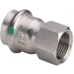 Viega raccord 3/4 femelle-22mm Sanpress inox   436629