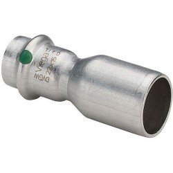 Viega réduction mâle femelle 22-15mm Sanpress inox   436230