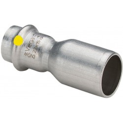 Viega réduction mâle femelle 22-15mm sanpress inox gaz   487119