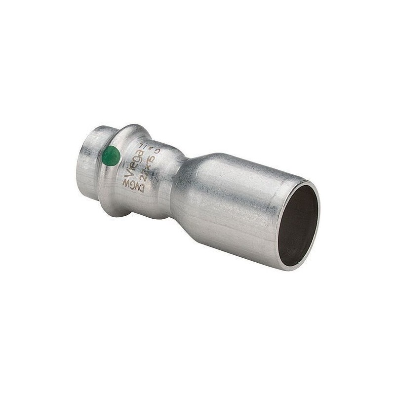 Viega réduction mâle femelle 28-22mm Sanpress inox   436278