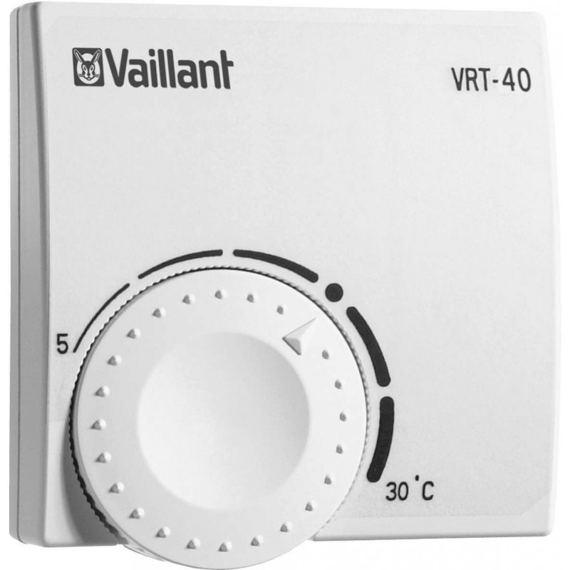 Vaillant thermostat d'ambiance sans minuterie vaillant VRT15 bifilaire classe I (1%) 306777