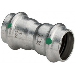 Viega manchon femelle femelle 22mm Sanpress inox   436179