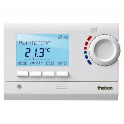 Theben thermostat d'ambiance programmable sans fil classe IV (2%) RAM833TOP2SET1