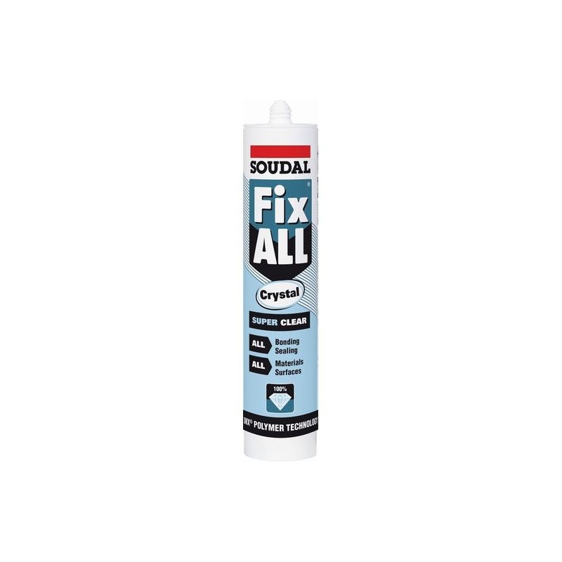 Soudal fix all transparent crystal 110980