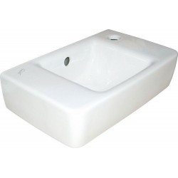 Sphinx 320, lave-mains 40cm trou de robinet droit blanc. 272140000