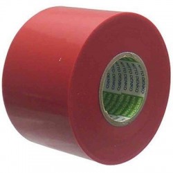 Rouleau bande adhésif de 20 m largeur 15 mm rouge NIT211520R