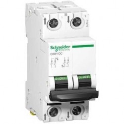 Schneider C60H-DC 2P 10A C 500VDC A9N61528