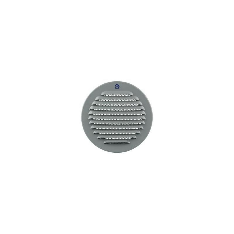 Renson Grille estampee circulaire - 435R - diamètre 115mm - RAL9006 DIY  (par 5 pièces) 04351151