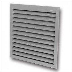 Renson Grille murale 411 400x300mm blanc RAL9010 00411436