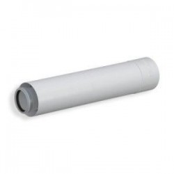 Remeha allonge droit concentrique PP diamètre 80/125 100 cm WBPC100