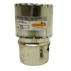 Poujoulat raccord flexible fixe condenseur de diamètre 130mm RF130+45130043
