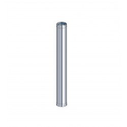 Poujoulat tube concentrique multicouche de diamètre 110/160 mm et longueur 95 cm  ED1000110160M+INT+17110305