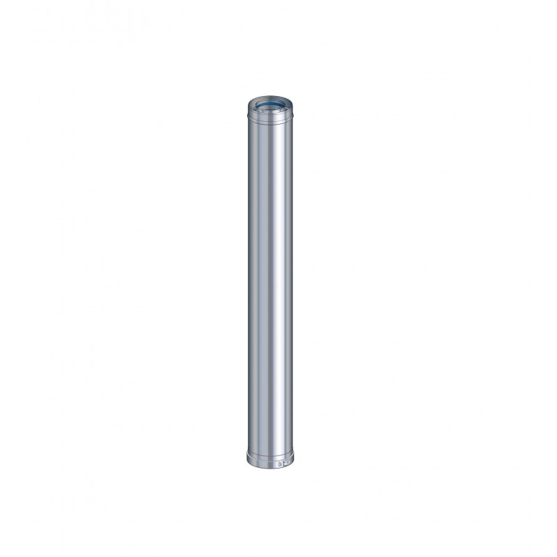 Poujoulat tube concentrique multicouche de diamètre 130/200 mm et longueur 95 cm  ED1000130200M+INT+17130405