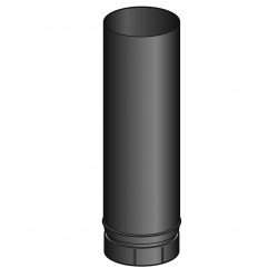 Poujoulat tube poêle pellet de couleur noir avec longueur 50cm et diamètre 80mm   LG50080ENMJ+56080104