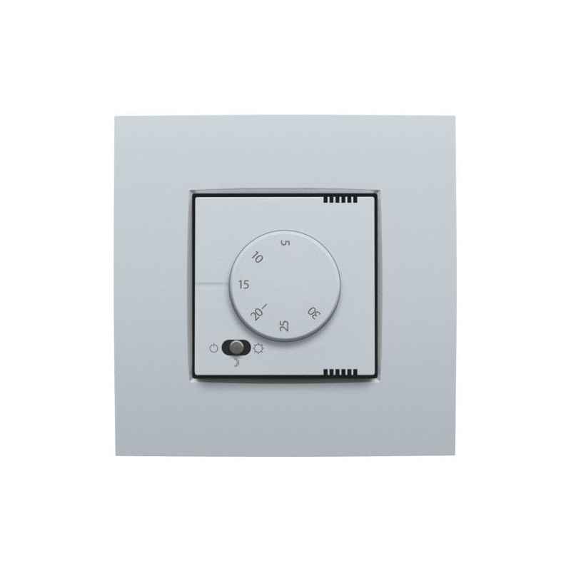 Niko Thermostat électronique avec commutateur à 3 positions, sterling 121-88000