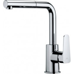 Paffoni, mitigeur cuisine, douchette extractible chrome SY185CR