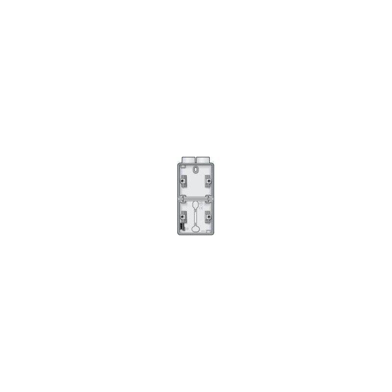 Niko Hydro boîte double 2 entrées - blanc (vertical) 701-84202