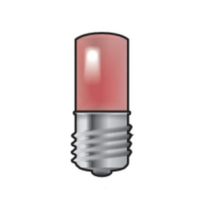 Niko  Douille E10 avec LED rouge  170-37003