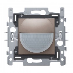 Niko Détecteur de mouvement intérieur 180° avec contact de commutation 10 A 230 V 8 m greige 104-78010