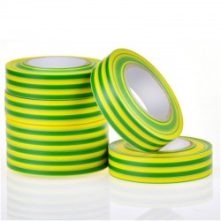 Bande adhesive jaune/vert...