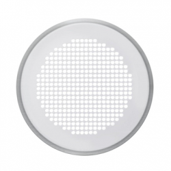 Zehnder grille Torino CLRF/TVA en blanc diamètre 160 mm