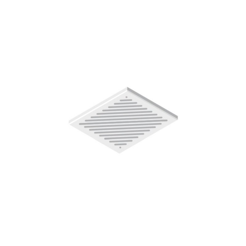 Renson Couvercle de grille XD75 diagonal 170x170 diamètre Ø125mm  (par 10 pièces)