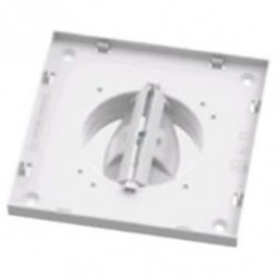 Renson Base pour grille réglable diamètre 80 134x134 en blanc (HB Smartzone/E+/Renocube)  (par 50 pièces)
