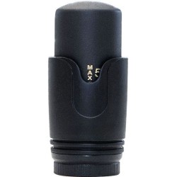 TETE DE THERMOSTAT M30X1.5 D-DESIGN MAT-NOIR RT-DB