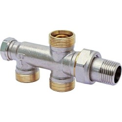 DISTRIBUTEUR INFERIEUR MONOTUBE BEGETUBE DROIT 1/2'-M24 50% 119010052